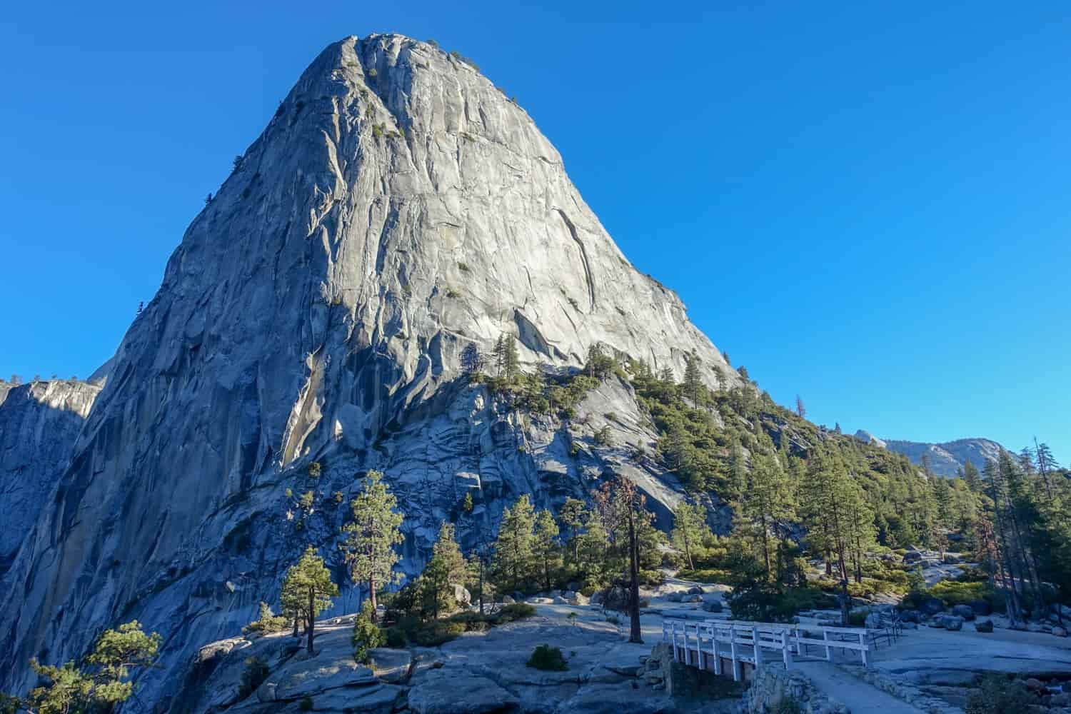 granite batholith in yosemite