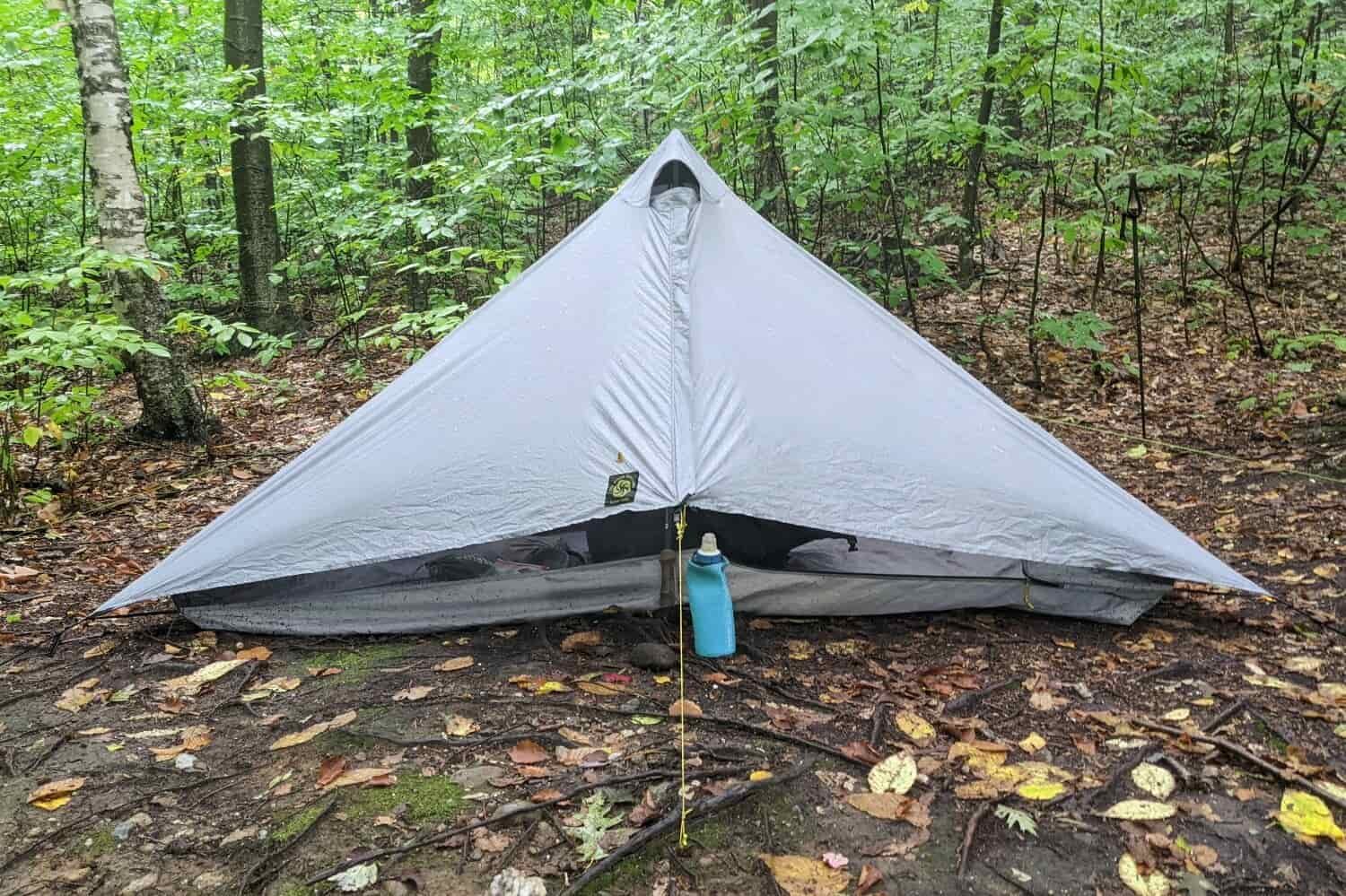 the rainfly and vestibule protecting and ventilating the six moon designs lunar solo tent