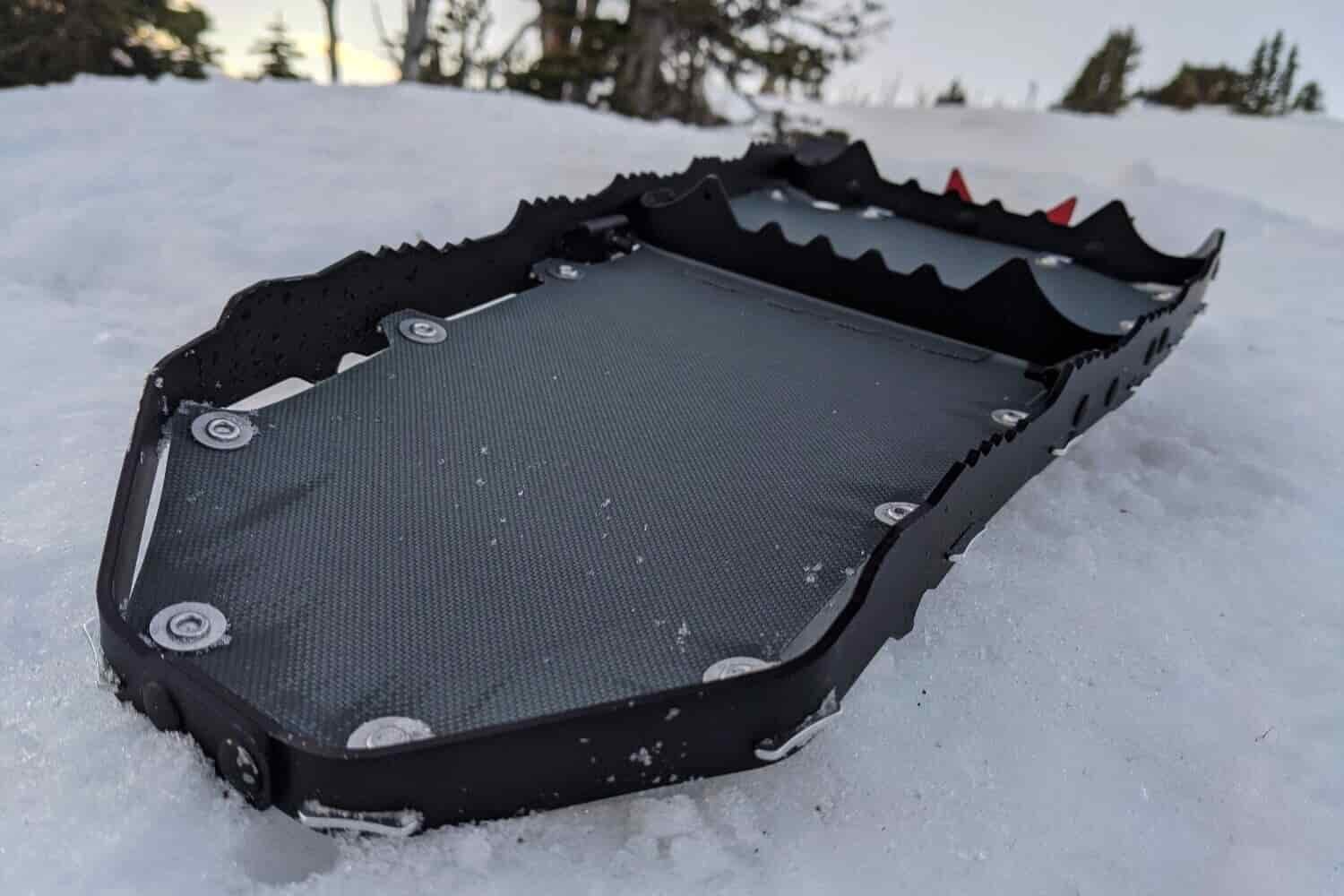 the underside of the msr lightning ascent