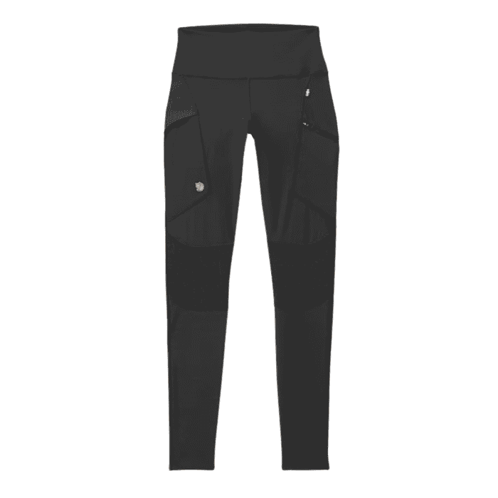 Fjallraven abisko trekking tights HD stock image in black