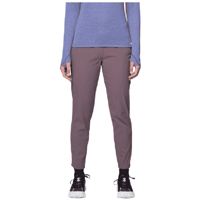 stock image of dynama ankle pants by mountain hardwear