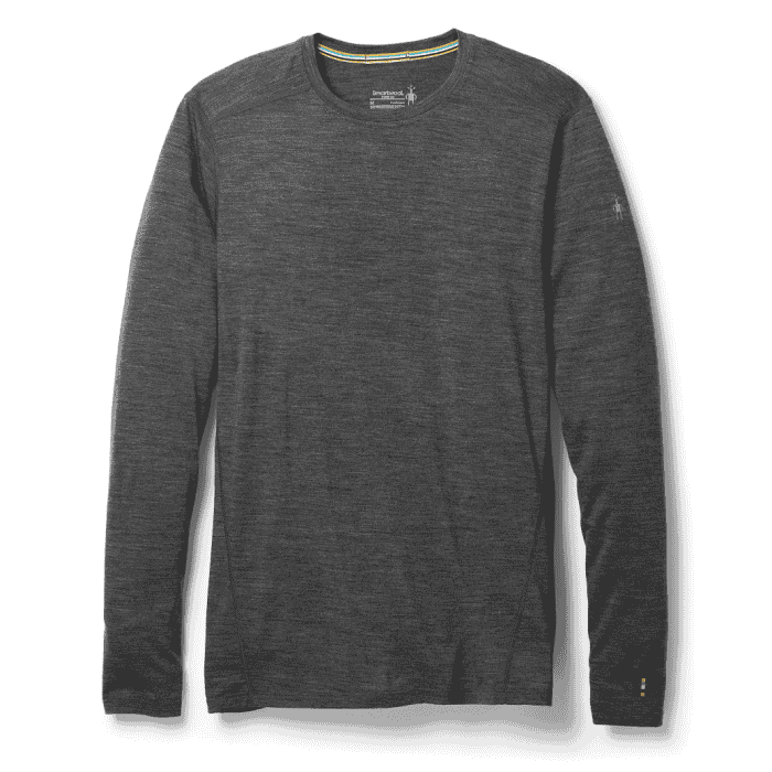 Stock image of men's Smartwool Classic All-Season Merino Long-Sleeve Base Layer Top