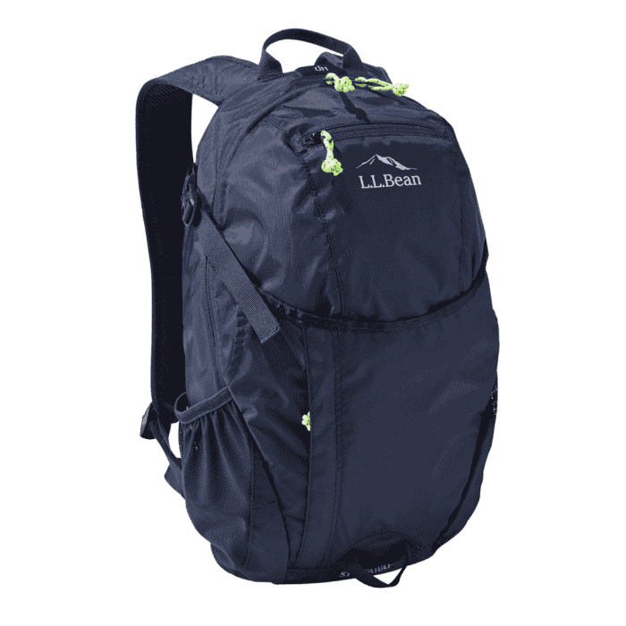 Stock image of LL Bean Stowaway Pack