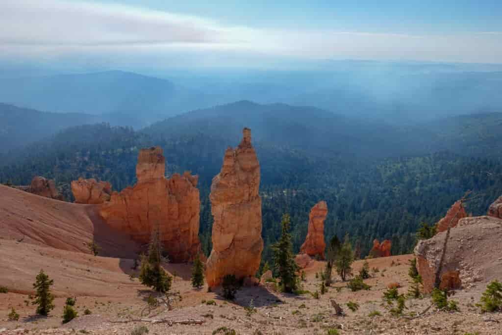 Eroded rock formation at Bryce Canyon National Park