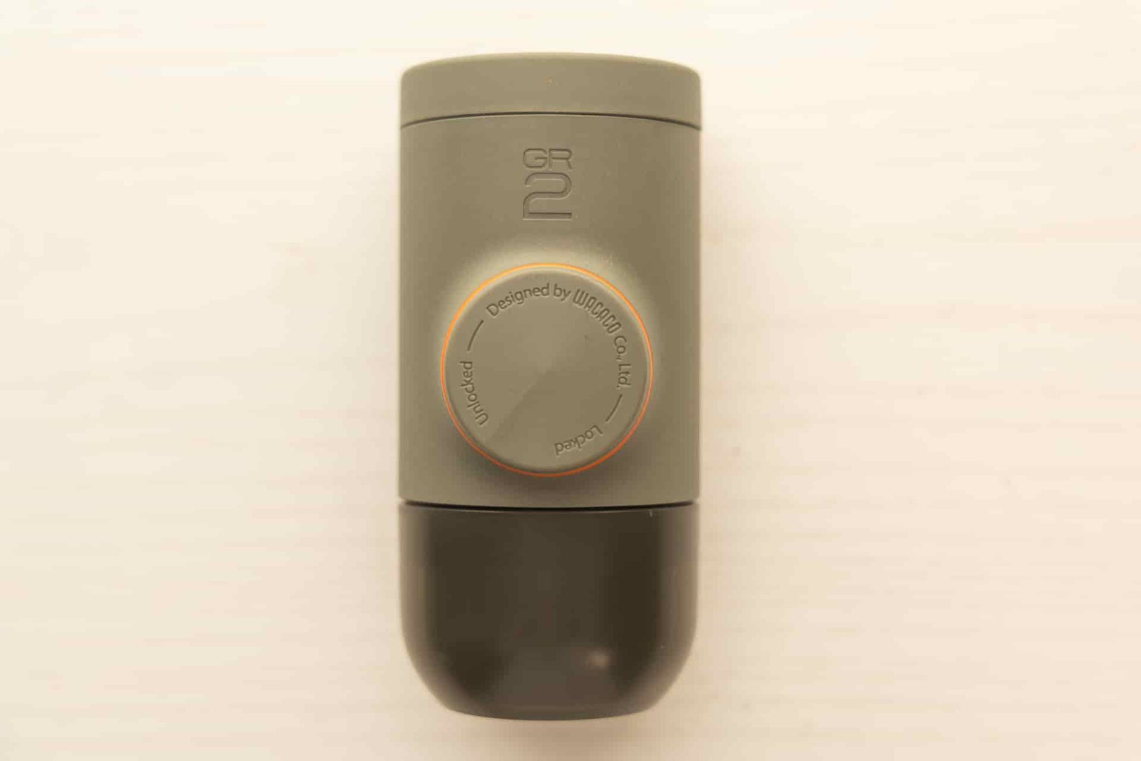 The compact Wacaco Minipresso.