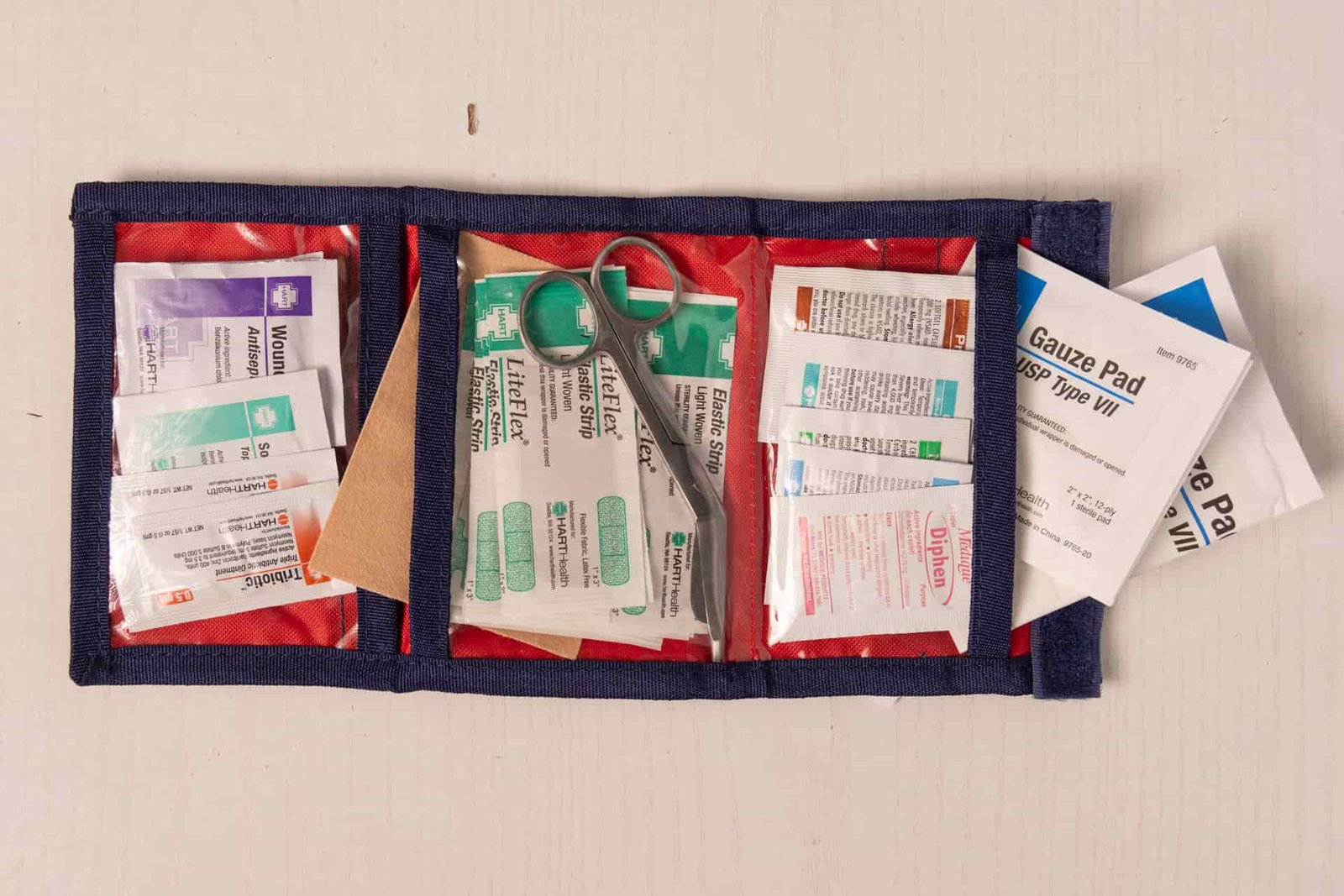 Some HART Extended first aid supplies.