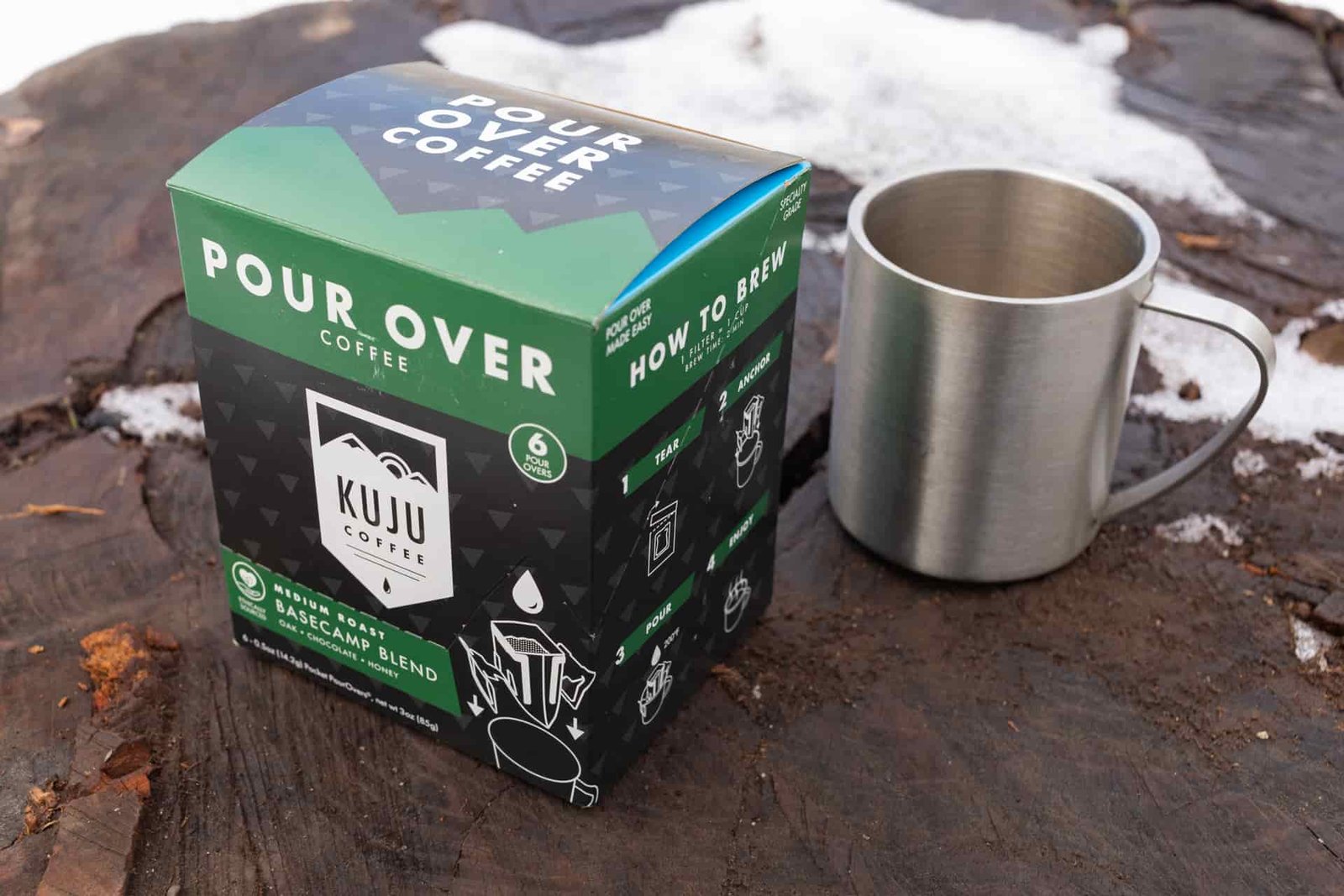 A Kuju Coffee box.